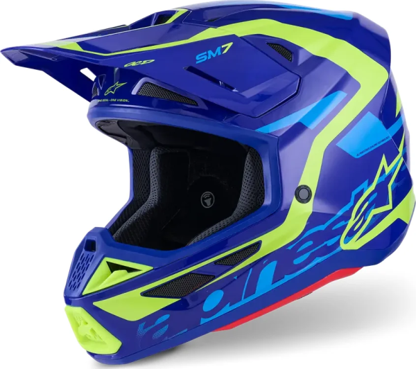 Alpinestars SM7 Deed Blue XL bukósisak, 1, nordicamoto.ro