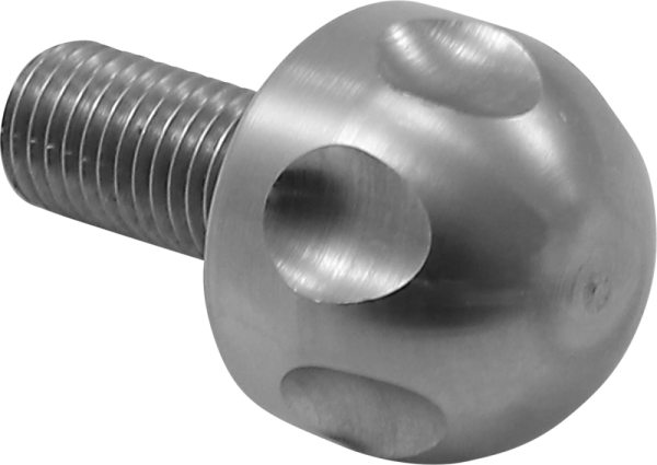 Backrest Pad Adjustment Knob Chrome, 1, nordicamoto.ro