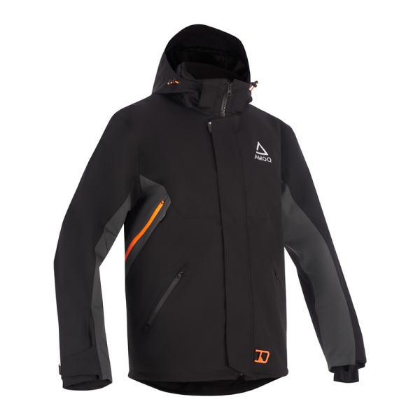 AMOQ Vernal V2 motorosdzseki, fekete/narancssárga, XXL, 1, nordicamoto.ro