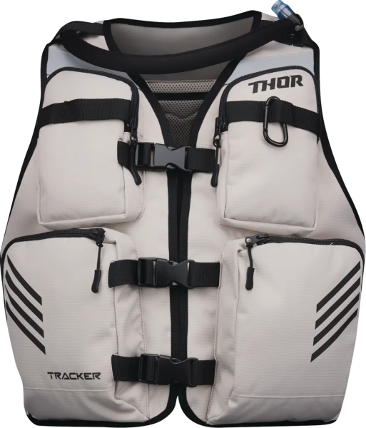 Thor Tracker praktikus mellény, barna, S/M/L, 1, nordicamoto.ro