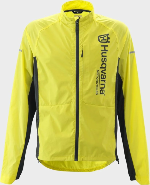 Husqvarna Accelerate széldzseki, sárga, S méret, 1, nordicamoto.ro