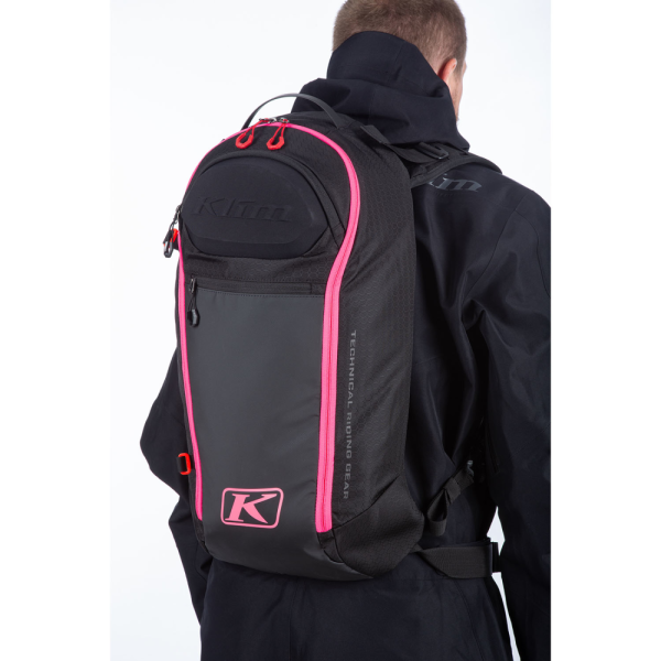Klim Krew 16 Black motoros hátizsák – Knockout Pink, 17, nordicamoto.ro
