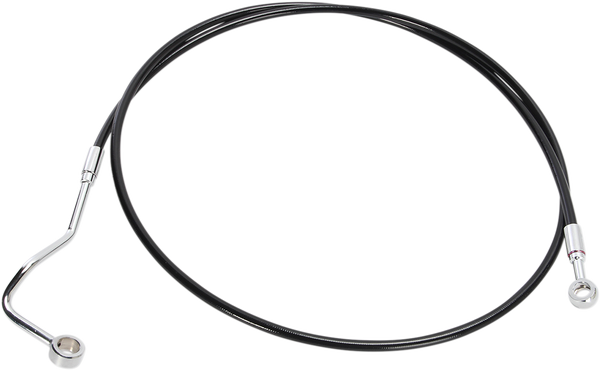 Xr Stainless Upper Brake Line Black, Chrome Oversize [+102 mm (4'')], 1, nordicamoto.ro