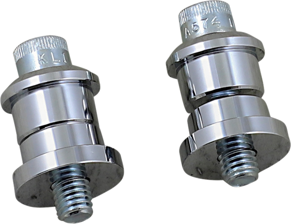 Riser Bushings Silver, 1, nordicamoto.ro