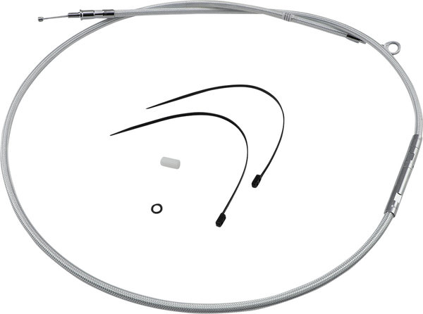 High-efficiency Braided Sterling Chromite Ii® Clutch Cable Silver, 2, nordicamoto.ro