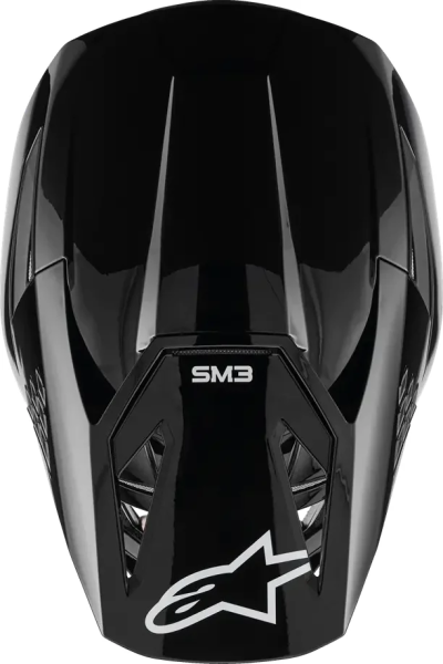 Alpinestars Sm3 Solid Black Gloss S bukósisak, 3, nordicamoto.ro