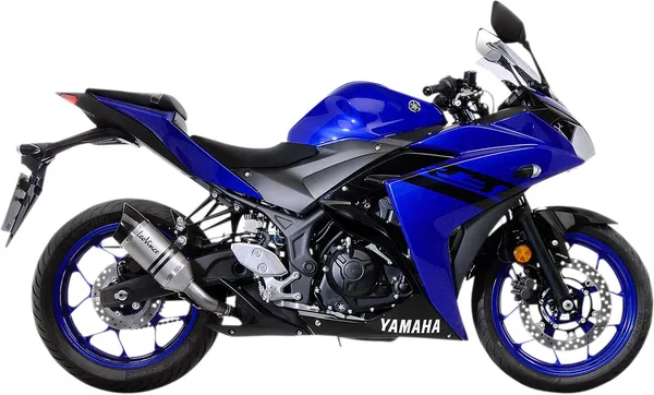 LeoVince LV Pro Slip-On kipufogórendszer Yamaha-hoz – rozsdamentes acél, titánhatású kivitel, 7, nordicamoto.ro