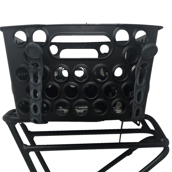 Dairyman Universal Rear Bicycle Basket Black, 5, nordicamoto.ro