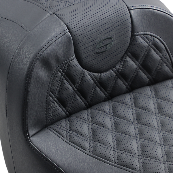 Roadsofa Lattice Stitch Seat Black, 2, nordicamoto.ro