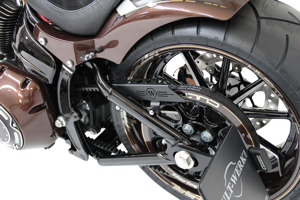 Belt Guard Black, Powder Coated, 1, nordicamoto.ro