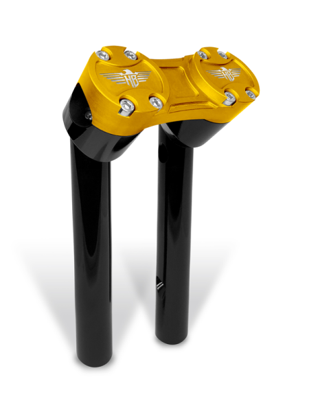 Clubstyle Pullback Riser Black, Gold, 1, nordicamoto.ro