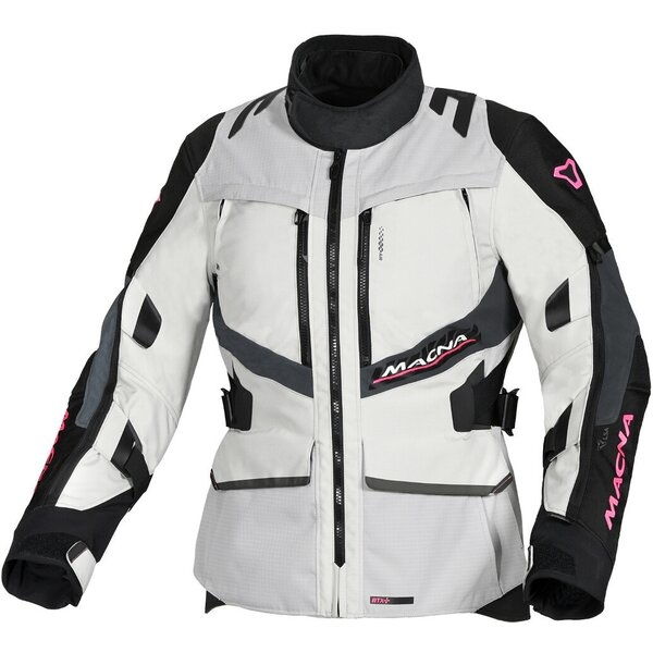 Geaca textil impermeabila dama touring/adventure MACNA DOMANE Negru M, 12, nordicamoto.ro