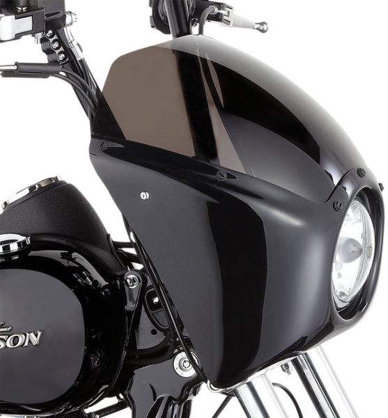 Direct Bolt-on Fairing Black, Smoke, Gloss, 2, nordicamoto.ro