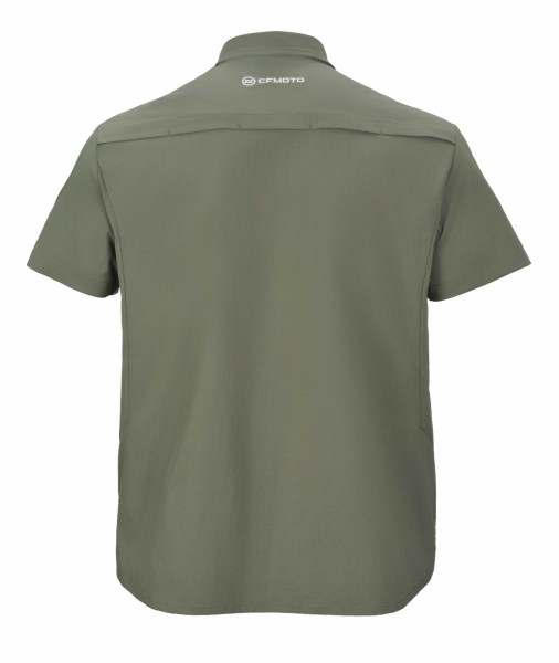 TRICOU CFMOTO QUICK-DRY VERDE/NEGRU, 4, nordicamoto.ro