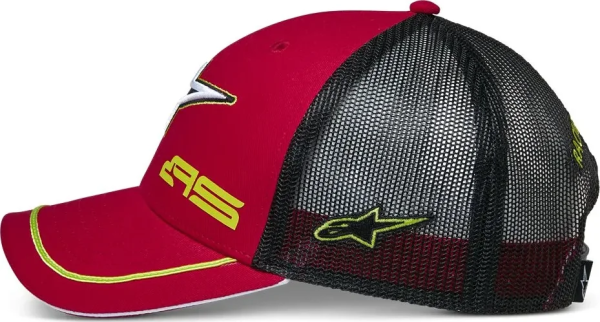 Alpinestars Exceed Trucker Hat Red  ONE SIZE, 5, nordicamoto.ro