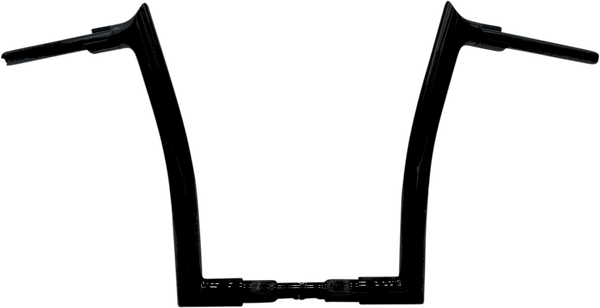 1-1/2(r) Ez Install Pointed Top Handlebar Black, 2, nordicamoto.ro