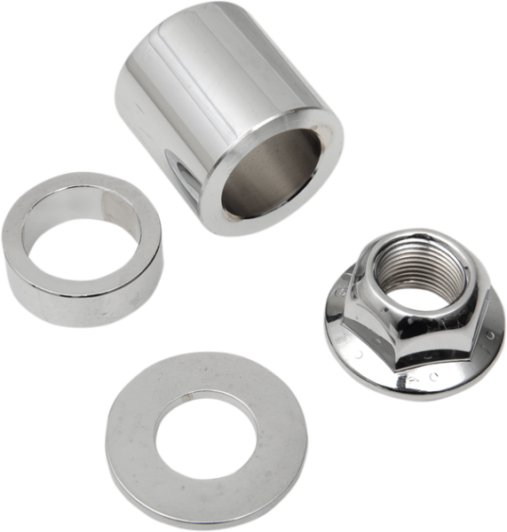 Axle Spacer/nut Kit Silver, 1, nordicamoto.ro