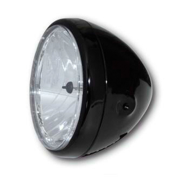 19 Cm (7-1/2(r)) Headlight Black, Gloss, 1, nordicamoto.ro