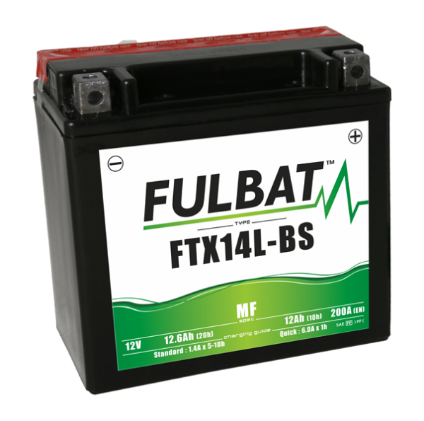 Fulbat FTX14L-BS karbantartásmentes motorkerékpár-akkumulátor (savas), 1, nordicamoto.ro