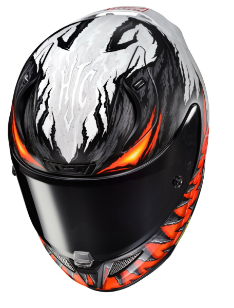 Casca HJC RPHA 11 Anti Venom Marvel Rosu Rosu S, 9, nordicamoto.ro