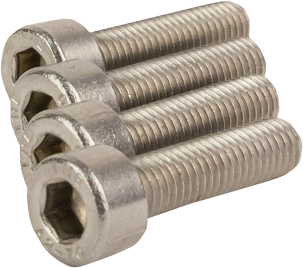 Replacement Screw Set For Clip-on Handlebars Silver, 1, nordicamoto.ro