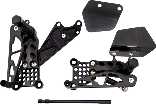 Rearset Black, 1, nordicamoto.ro