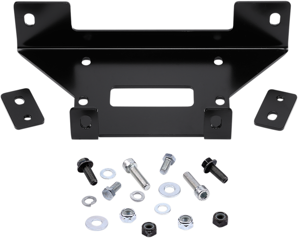 Winch Mount Kit Black, 1, nordicamoto.ro
