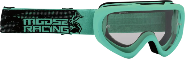 Ochelari copii Moose Racing QUALIFIER Black/Cyan, 1, nordicamoto.ro