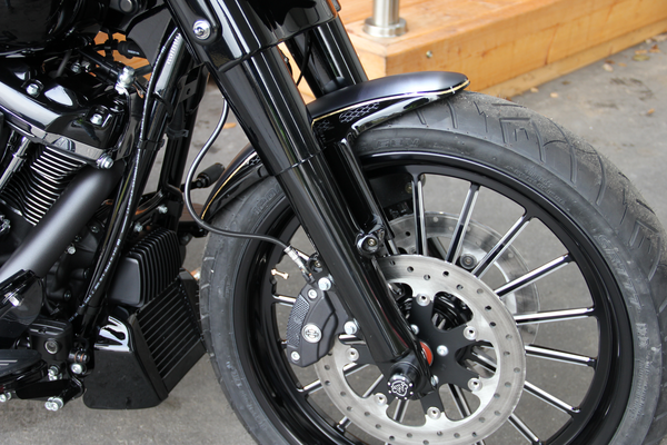 Front Fender Custom Black, 2, nordicamoto.ro