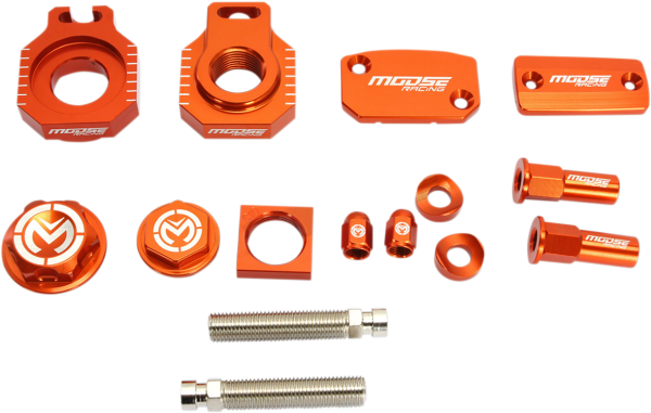 MOOSE RACING Bling Pack Kit Orange, Anodized, 1, nordicamoto.ro