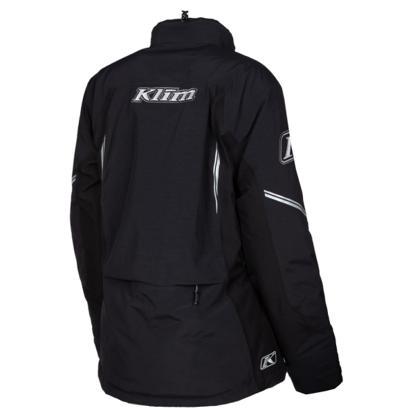 Klim Strata Insulated női motoros kabát, fekete – metál ezüst, 1, nordicamoto.ro