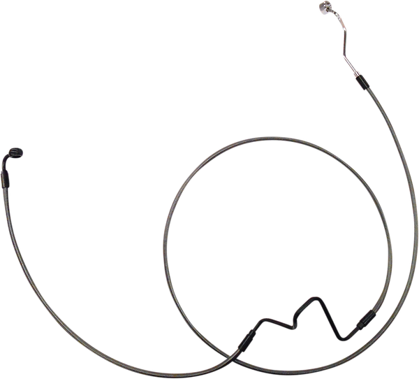 Designer Series Dot Extended Abs Touring Lower Brake Line Kit Black, Black Pearl Standard, 2, nordicamoto.ro