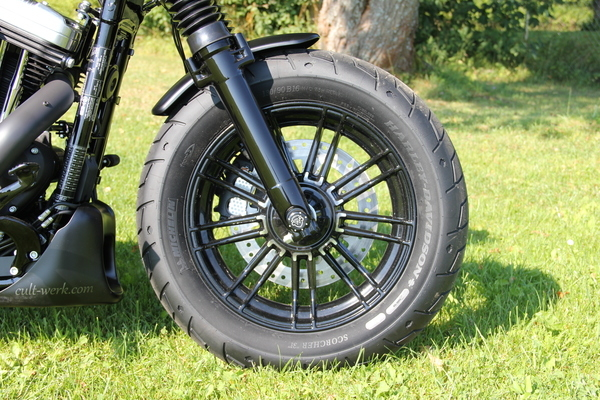 Front Fender Bobber Black, 1, nordicamoto.ro