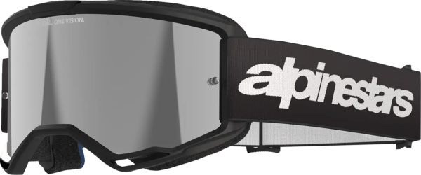 Alpinestars Vision 3 Wordmark fekete síszemüveg, 1, nordicamoto.ro