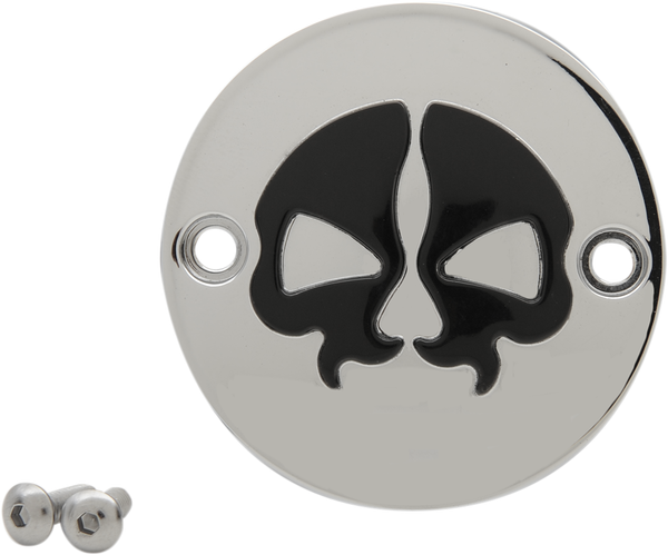 Split Skull Points Cover Chrome, 2, nordicamoto.ro