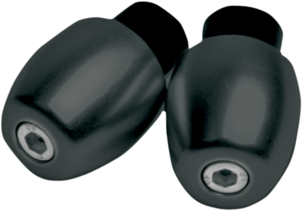 Handlebar Ends For 22 Mm (7/8(r)) Steel Handlebars Anodized, Black, 1, nordicamoto.ro
