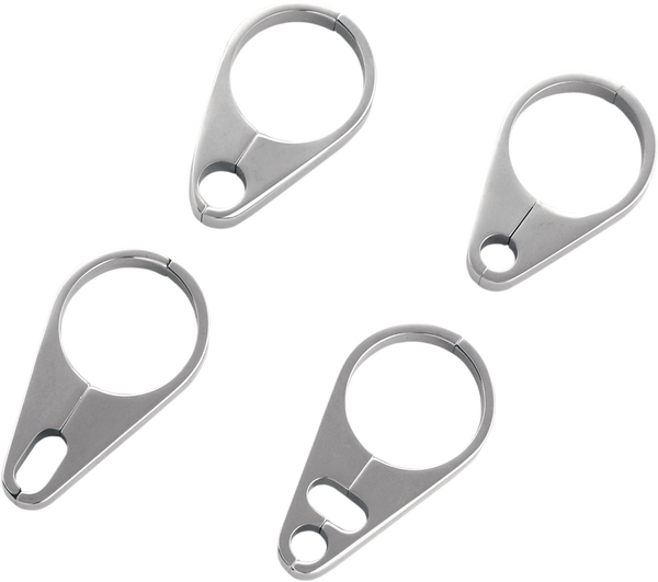 Billet Cable And Brake Line Guide Silver, 1, nordicamoto.ro