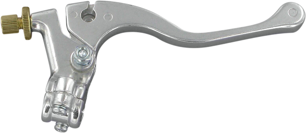 Shorty Style Power Lever Assembly Silver, 2, nordicamoto.ro