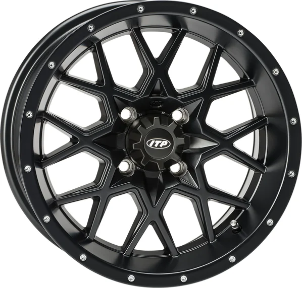 Hurricane Wheel Black  14 x 7, 1, nordicamoto.ro
