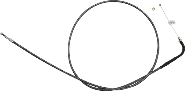 Karbonfibr Braided Throttle/idle Cable Black, 1, nordicamoto.ro