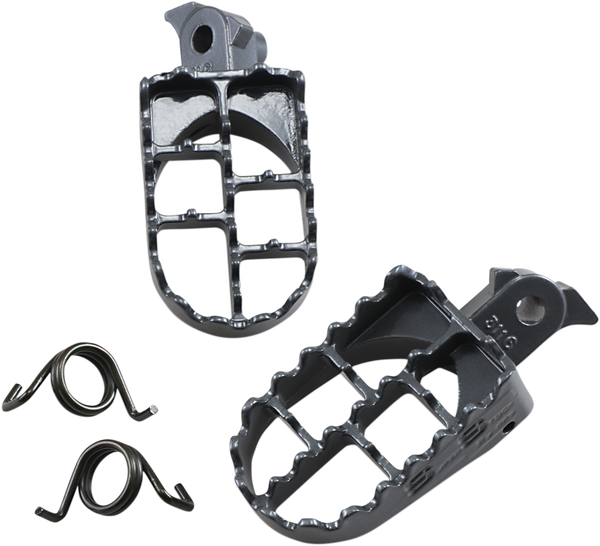 Super-stock Footpegs Gray Wide, 1, nordicamoto.ro