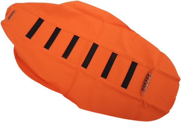 6-rib Gripper Seat Cover Orange, 2, nordicamoto.ro
