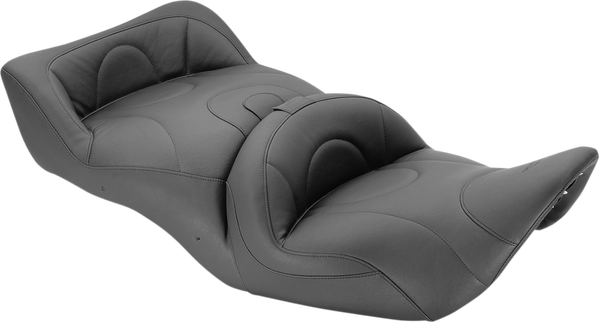 Touring 2-up Vinyl Seat Black, 1, nordicamoto.ro