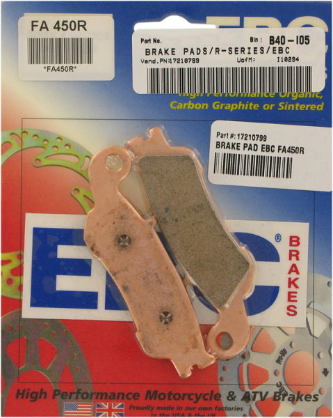 Hosszú élettartamú, szinterezett (r)r(r) fékbetétek, 1, nordicamoto.ro