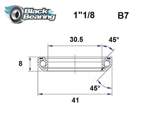 Headset Bearing, 2, nordicamoto.ro