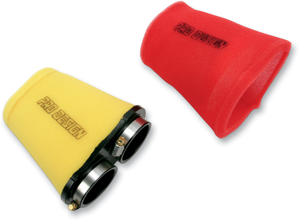Pro-flow Airbox Replacement Filter Red, Yellow, 1, nordicamoto.ro