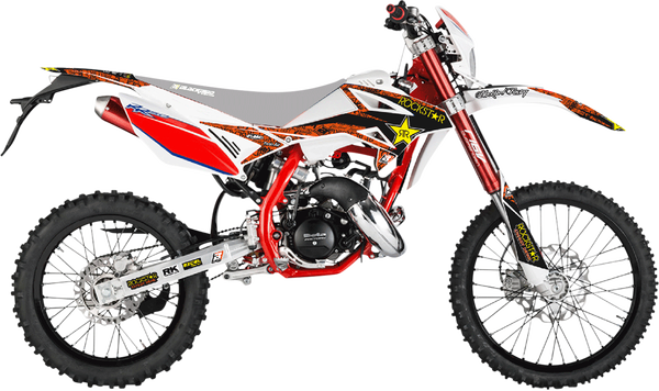 Rockstar Graphic Kits Black, Red, 3, nordicamoto.ro