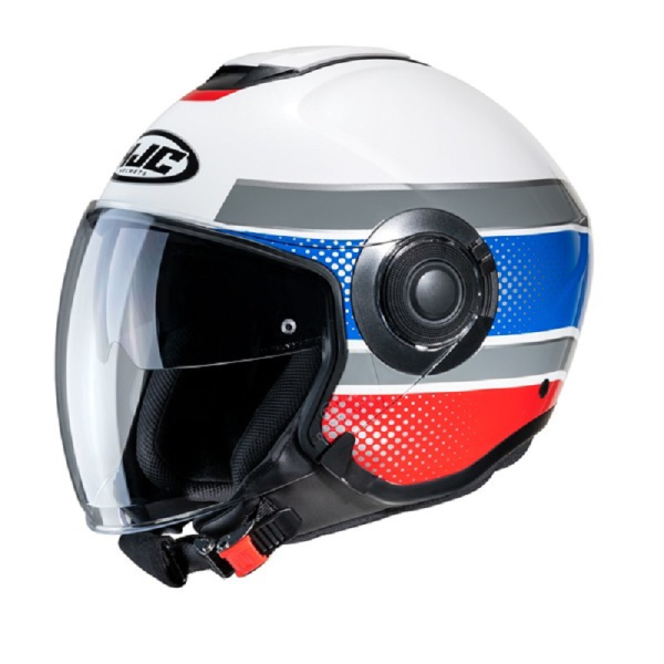Casca HJC i40 Tolan Rosu Fluo M, 5, nordicamoto.ro