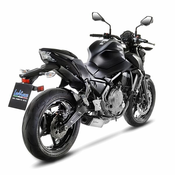 Underbody Full-system Exhaust Black, Silver, 2, nordicamoto.ro