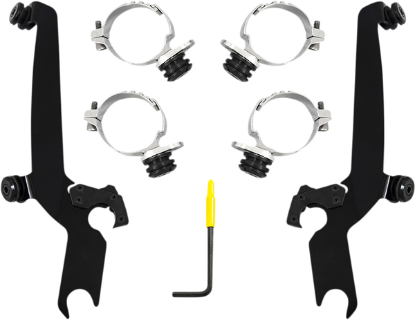 Sportshield Trigger-lock Complete Mount Kit Black, 1, nordicamoto.ro